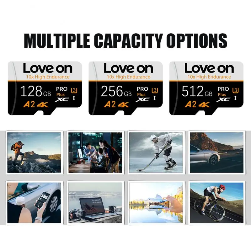 Original Micro TF SD Card 2TB High Speed 1TB TF SD Memory Card 64GB Mobile Phone Computer Camera Flash Memory Card For Lenovo