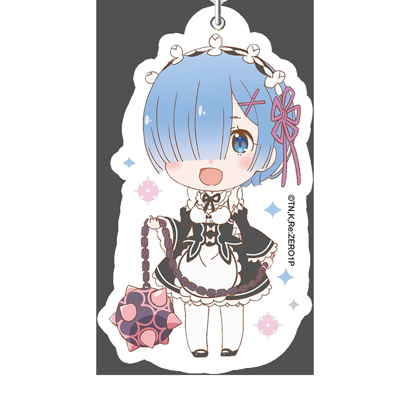 ГОРЯЧЕЕ-аниме-re-zero-starting-life-in-another-world-from-zero-акриловые-брелки-для-косплея-значок-фанаты-мультфильмов-милая-девушка-подарки-6-см