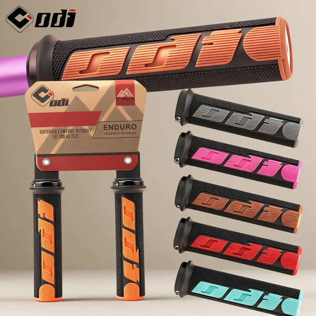 AliExpress ODI MTB Bike Handle Grips Anti-Slip Bicycle Handlebar Cover Ergonomic Cycling Rubber Cycling Cuffs Shock-absorbing Bicycle Parts