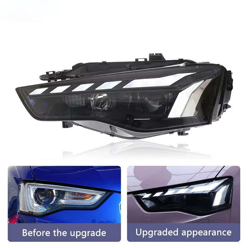 

Suitable for A5 2012-2015 modified auto parts new 12V LED fog lights and DRL daytime running light, headlights, auto parts
