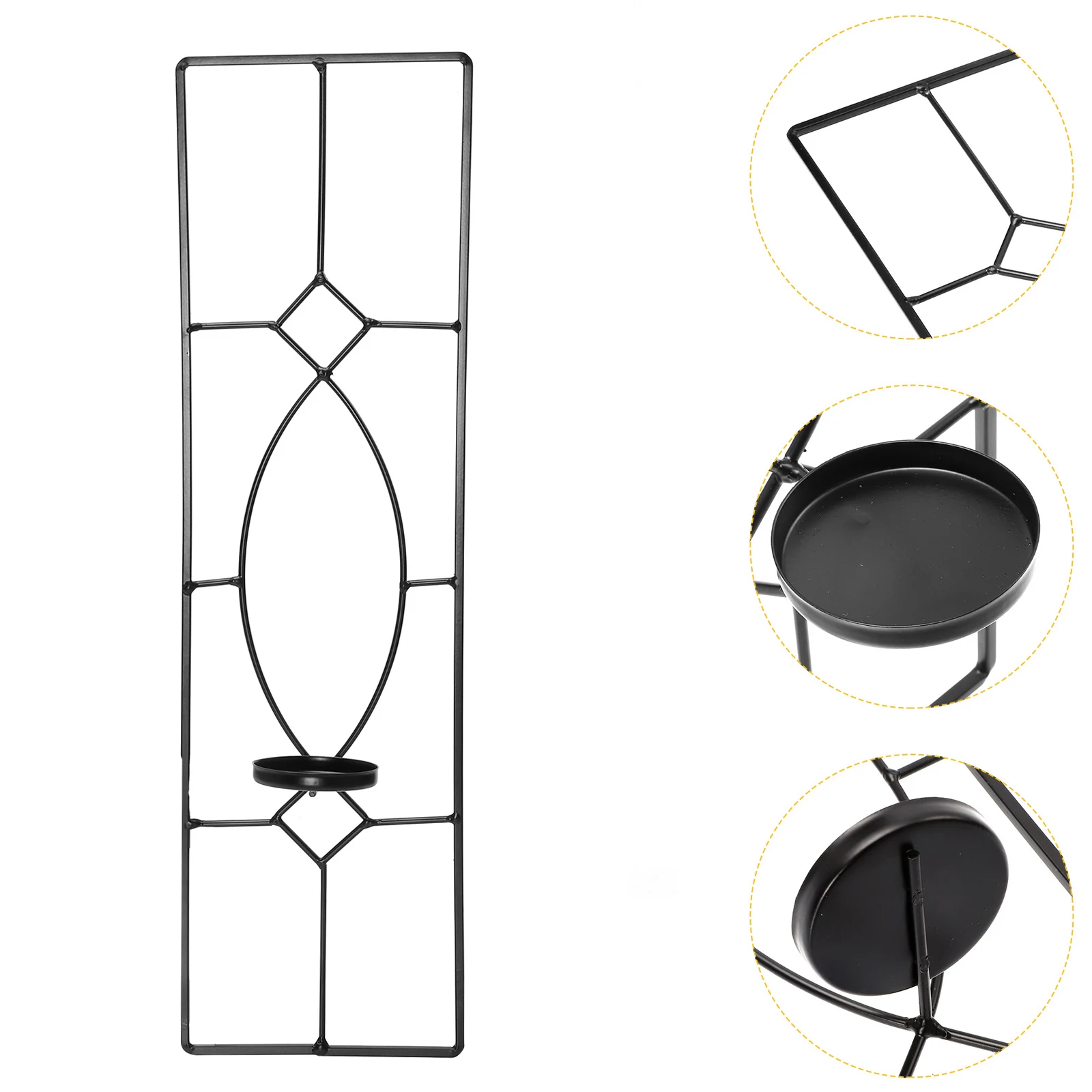 

Wall Hanging C Wrought Iron Fashionable Sconces Decor Chic C St Durability Exquisite Design