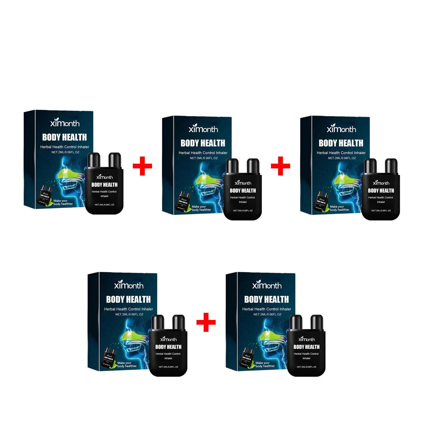 Herbal Health Nasal Inhaler for Diabetes Treatment Balance Blood Sugar Level Increase Insulin Lower Blood Glucose Stable Product