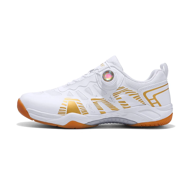 

Classic Brand Comfortable Quick Lacing Badminton Trainers Gym Shoe Professional Table Tennis Shoe Unisex Indoor Court Shoe