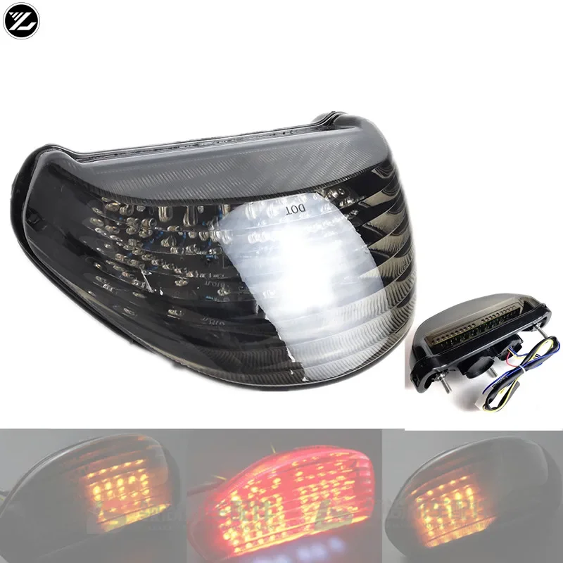 

Motorcycle LED Turn Signals Rear Tail Light For Kawasaki Ninja ZX-12R ZX12R 2000 2001 2002 2003 2004 2005