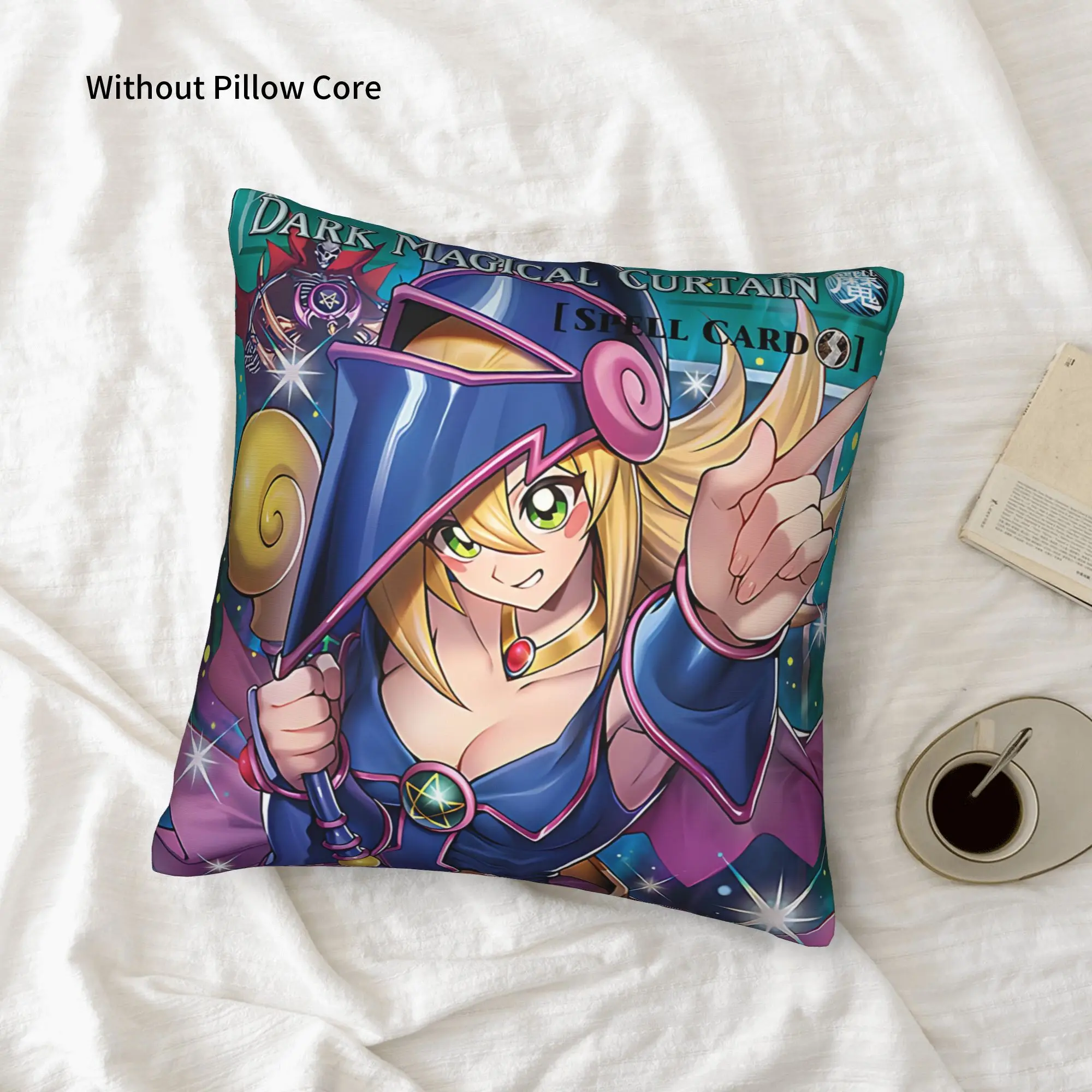 1PC YU GI OH Card Meme Pillow Case Double-Sided Printing  Sofa Cushion Bedroom Bedside Pillow