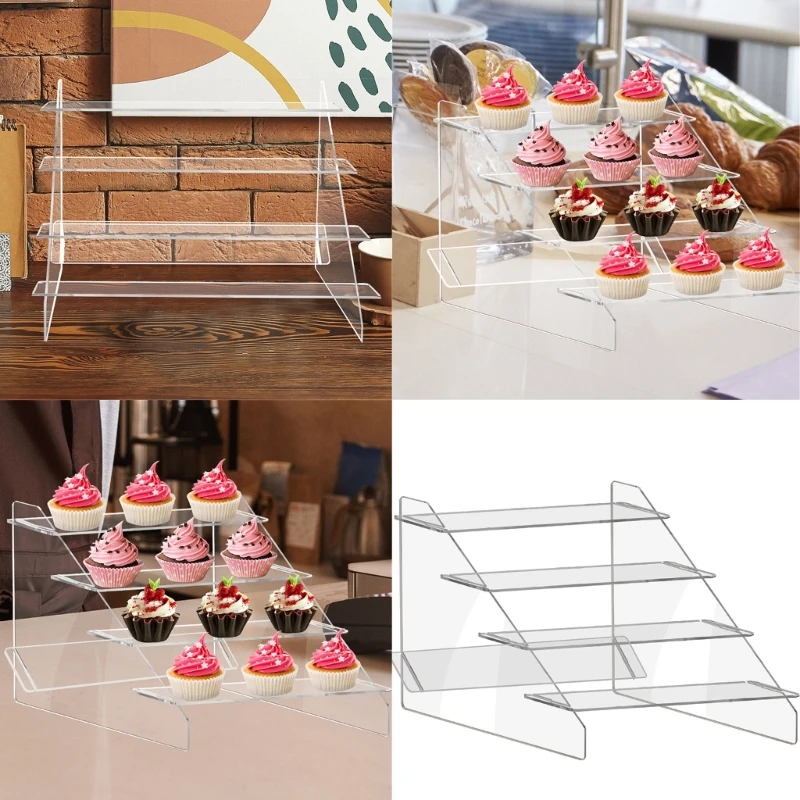 

Practical Cake Treat Display Stand Holder Convenient Dessert Presentation Rack