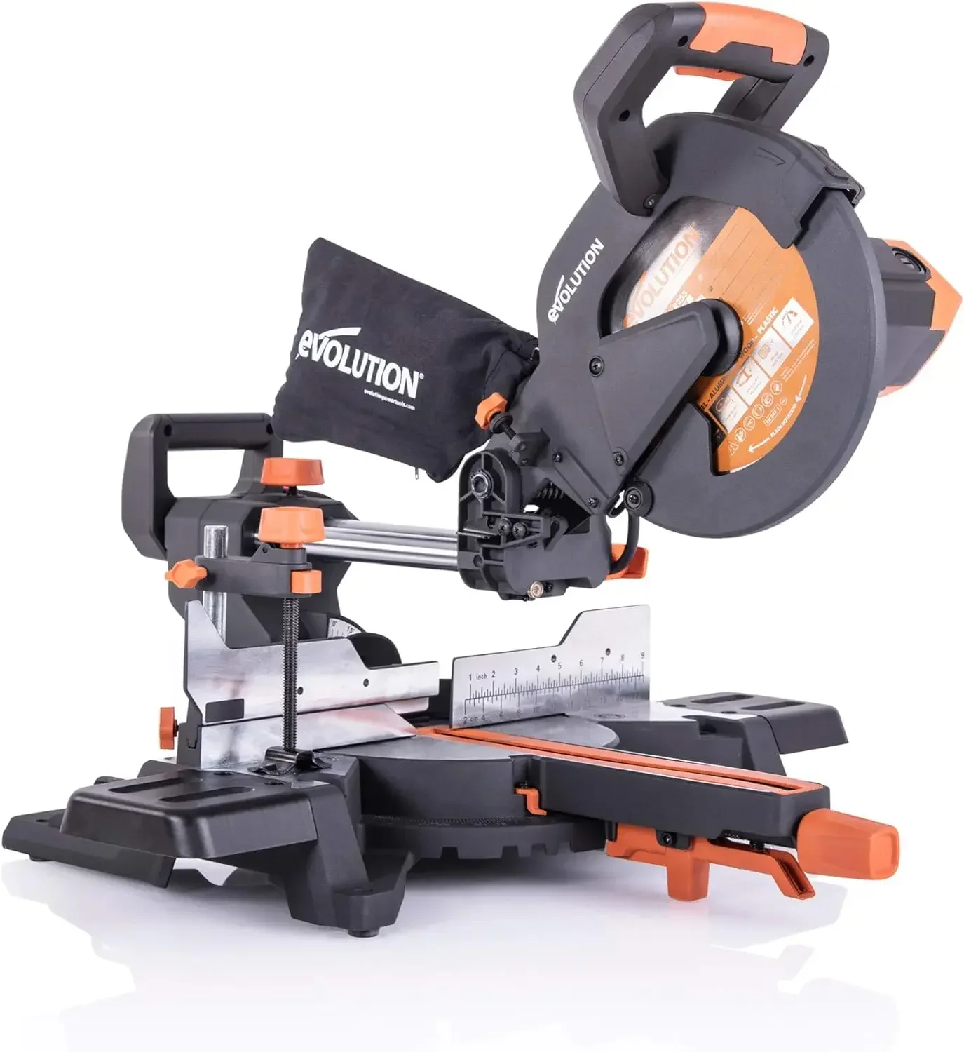 

R255SMS+ PLUS 10-Inch Sliding Miter Saw Plus Multi-Material Multi-Purpose Cutting Cuts Metal, Plastic, Wood & More,FAST FREE