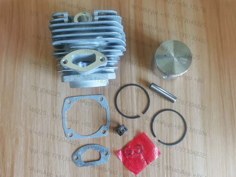 

6210 48mm Cylinder piston ring circlip pin needle bearing gasket For 6210 48F G6210 Chain saw parts