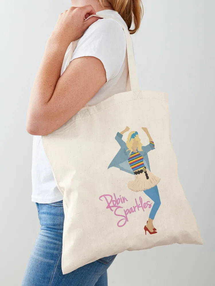 Robin Sparkles Tote Bag ecological bags canvas bags Women's shopper bag canvas tote bag