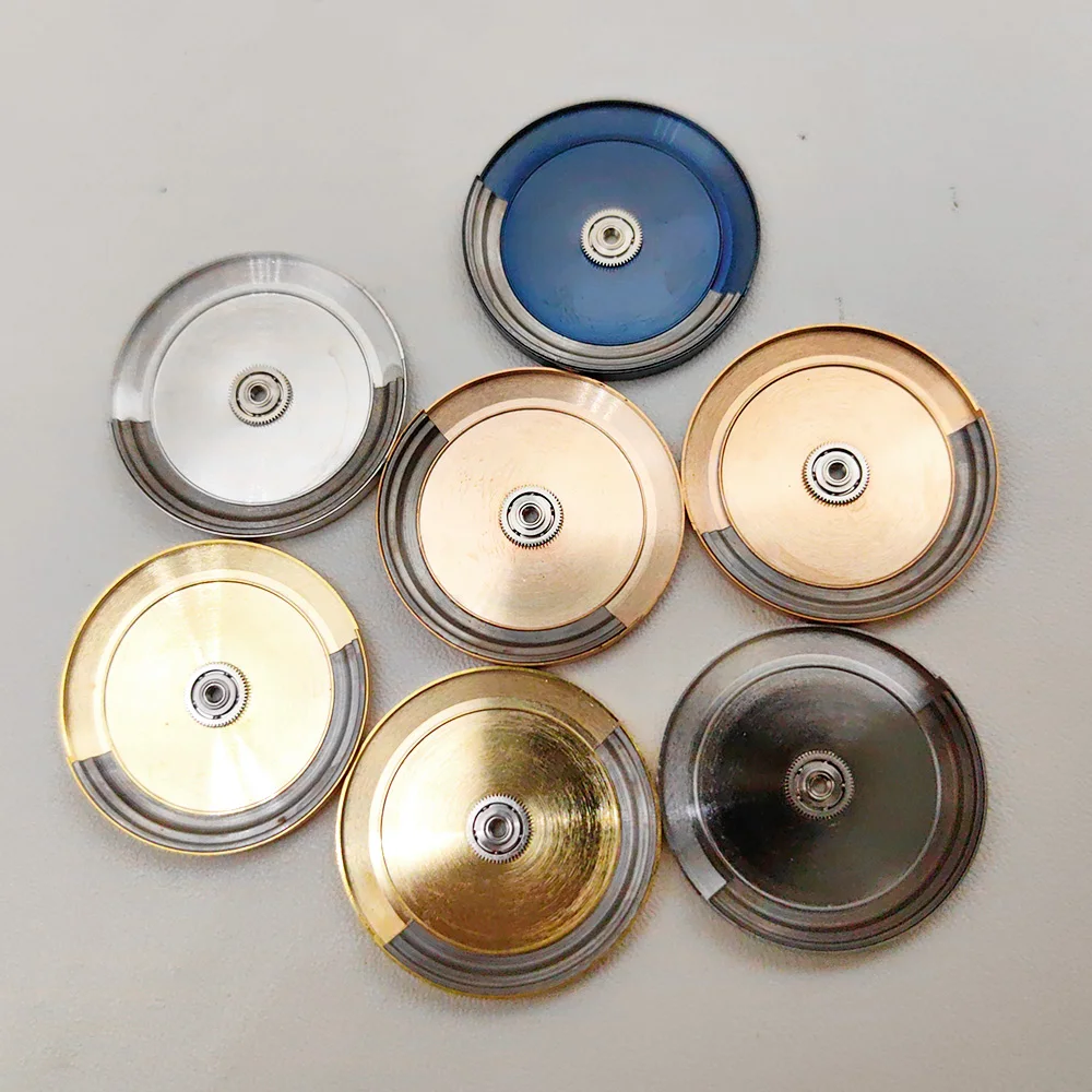 DIY Rotor NH35 Movement Rotor Fit for NH38 NH39 4R35 7S26 NH35 Movement Pendulum Oscillating Weight Hammer Automatic Rotor Part