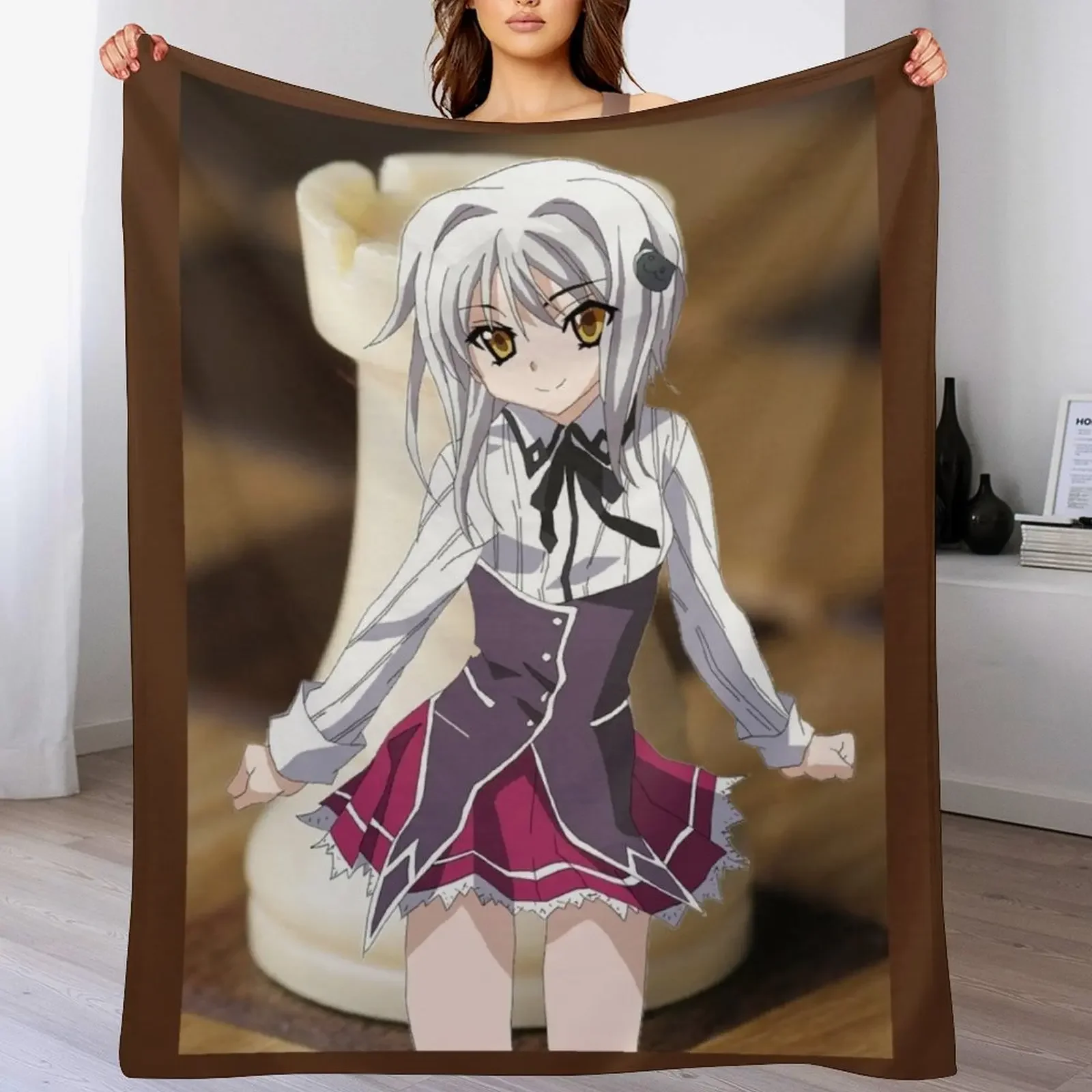 

Koneko - High School DxD Throw Blanket Soft Plush Blanket as Housewarming Gift