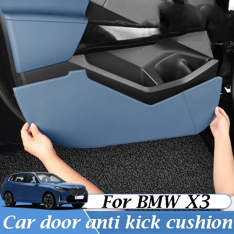 

For BMW X3 G45 2025 Car Door Anti Kick Cushion Door Panel Protective Pad Car Interior Decoration Products