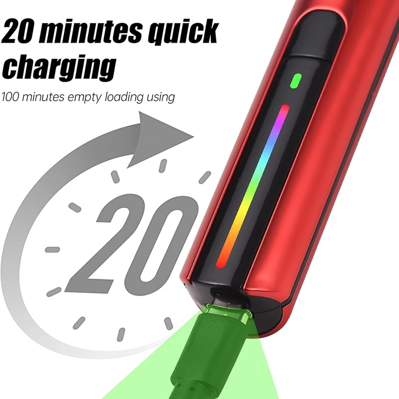 Levigatrice per dettagli alternativi Levigatrice elettrica ricaricabile tramite USB con 12 fogli di carta vetrata autoadesiva