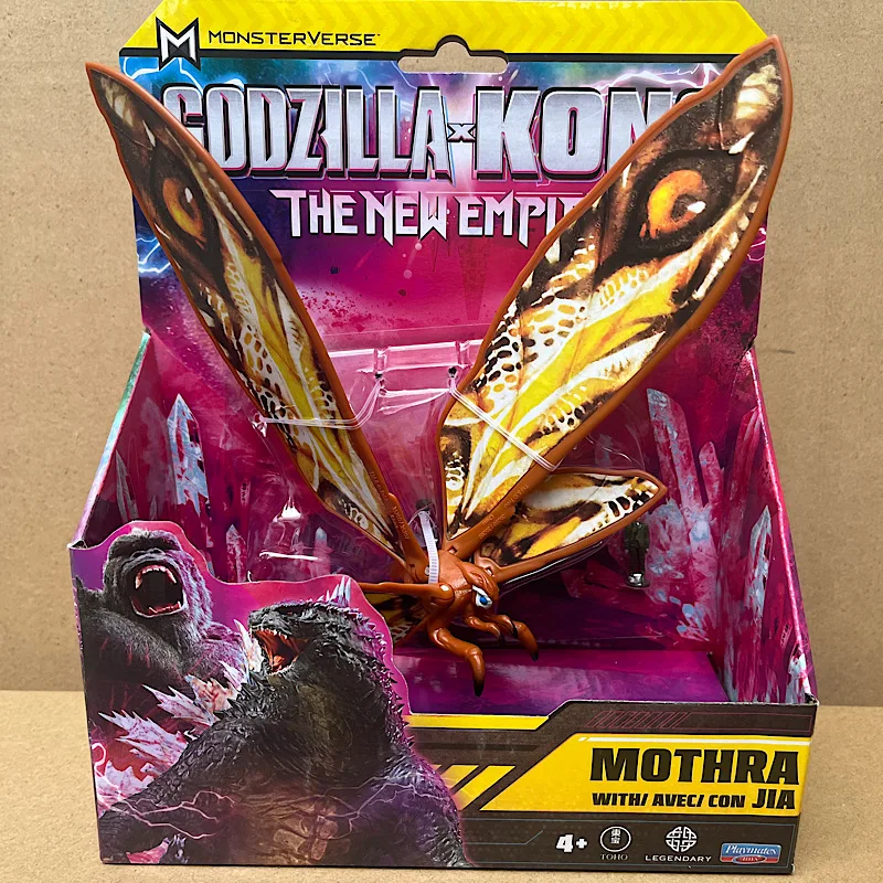 Hot Original Empire Anime Figure Tiamat Mothra Action Figure Playmates Godzilla X Kong 2024 New Kids Toys Birthday Xmas Gift