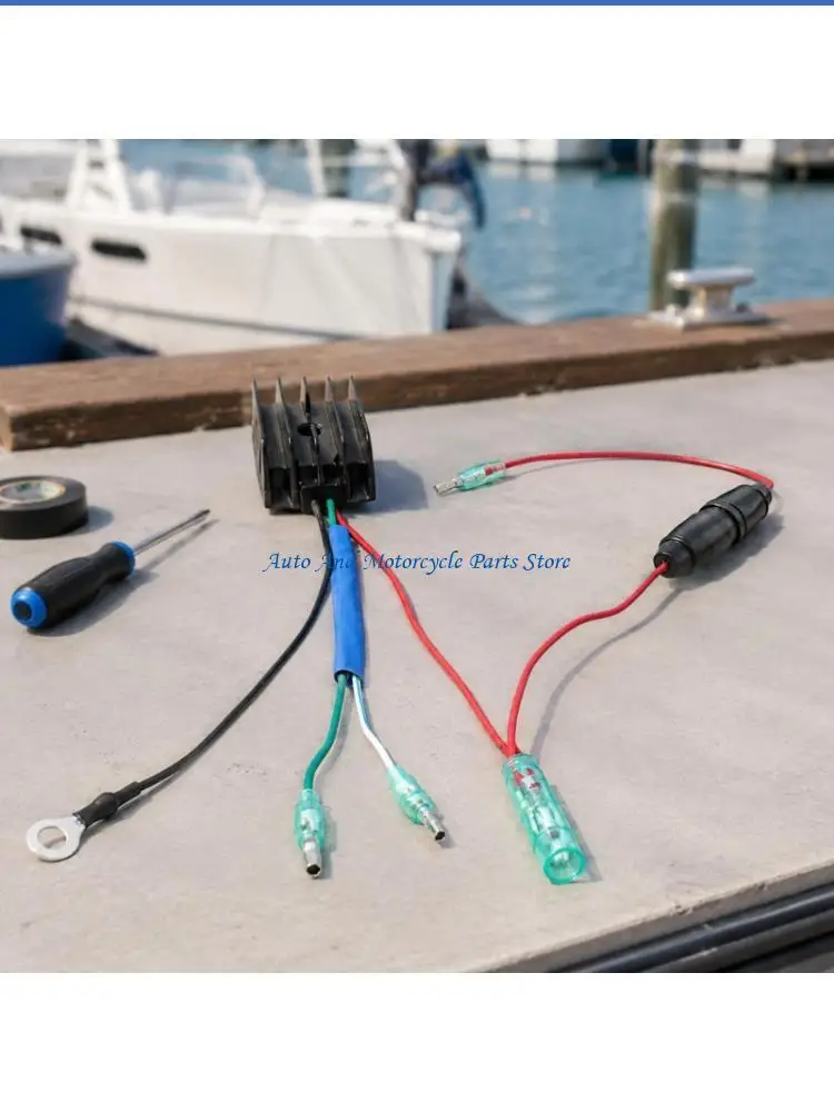 P9FD Finned Motor Regulator with Two Visible Terminal Styles 6G1-81970-61