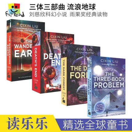 

3pcs/set The Three-Body Problem The Dark Forest Death's End Liu Cixin Science Fiction English Original Free Shipping