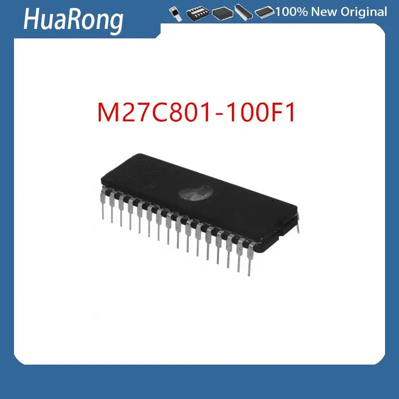 

New M27C801-100F1 M27C801 27C801 M27C801-100FI CDIP-32 5pcs/lot