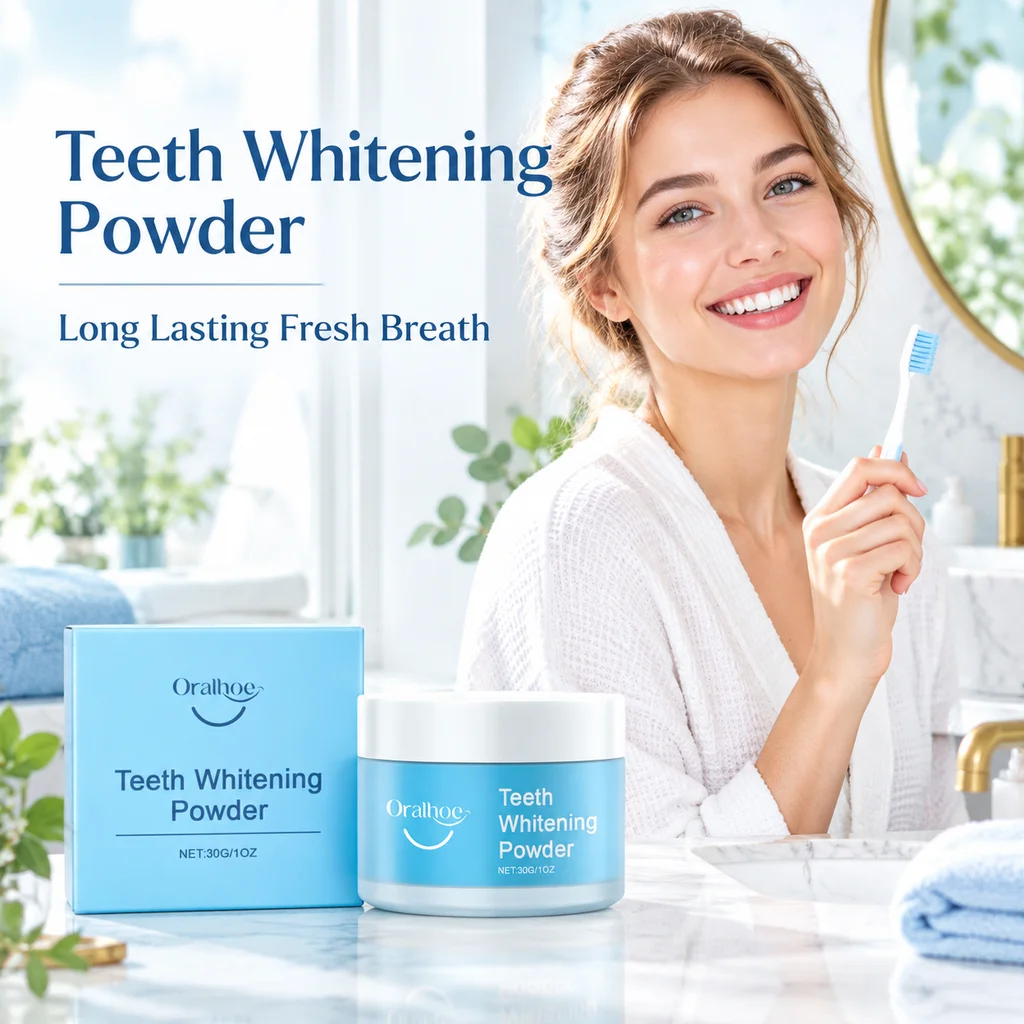 Teeth Powder Whiten-ing Repair Yellow Teeth Deep Cleaning Oral Remove Plaque Original Daily Fresh Breath Mint Dental Care Powder