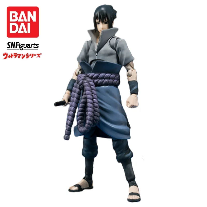 

В наличии Bandai H Figuarts, оригинальная модель Наруто Учиха Саске, кукла, новая фигурка в штучной упаковке, аниме-фигурка