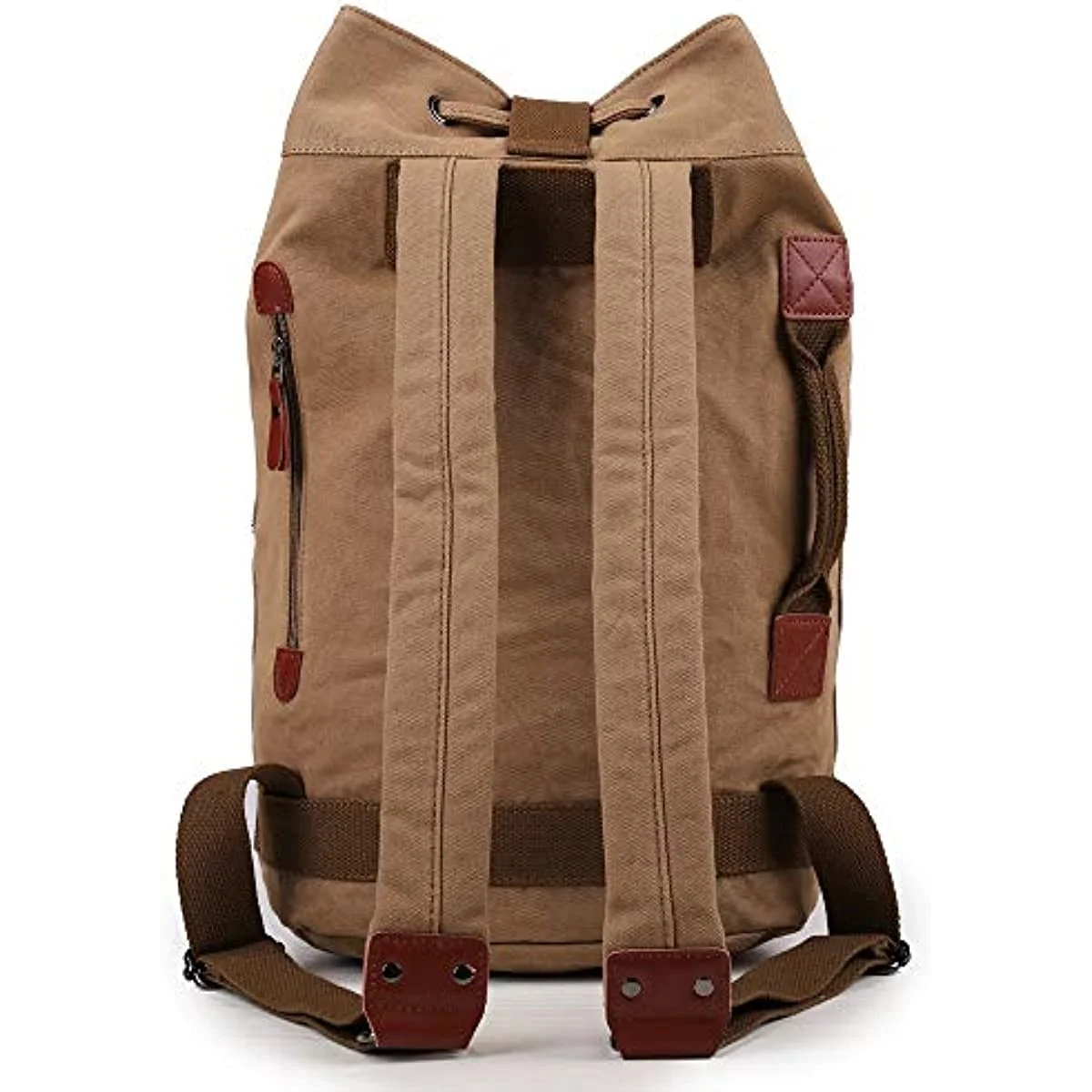 Mochila de lona masculina XINCADA, mochila de alta densidade, bolsas de viagem para escola e laptop, bolsa para caminhadas ao ar livre