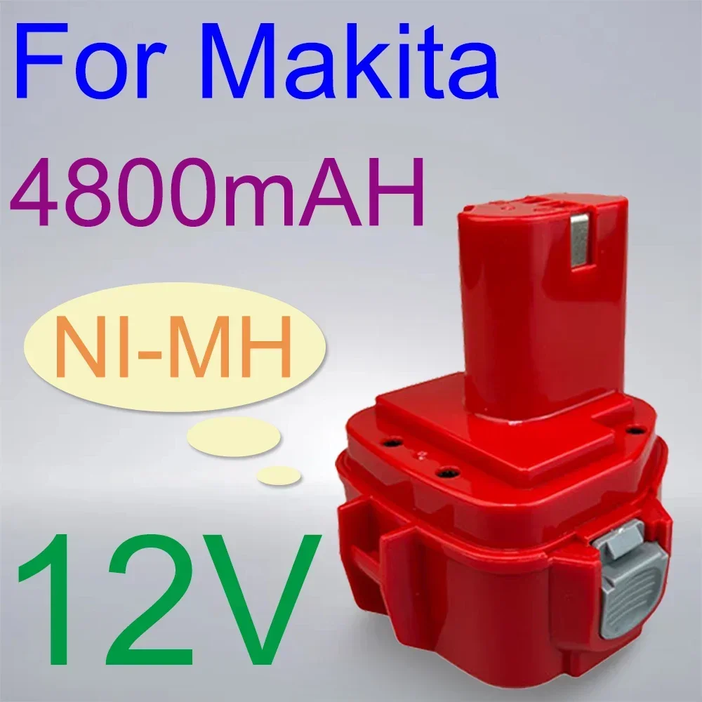 

4.8AH for Makita Battery PA12 Replacement Ni-Mh Batterie 1200 1220 1201 1222 1233SA/B1235 192681-5 Power Tool Battery