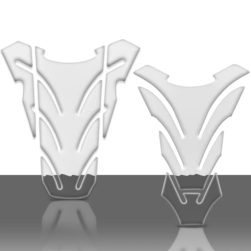 3D motocykl przezroczysty kryształ klej zbiornik paliwa Pad naklejki wyścigi Moto zbiornik chronić naklejki dla Yamaha Honda Kawasaki Suzuki