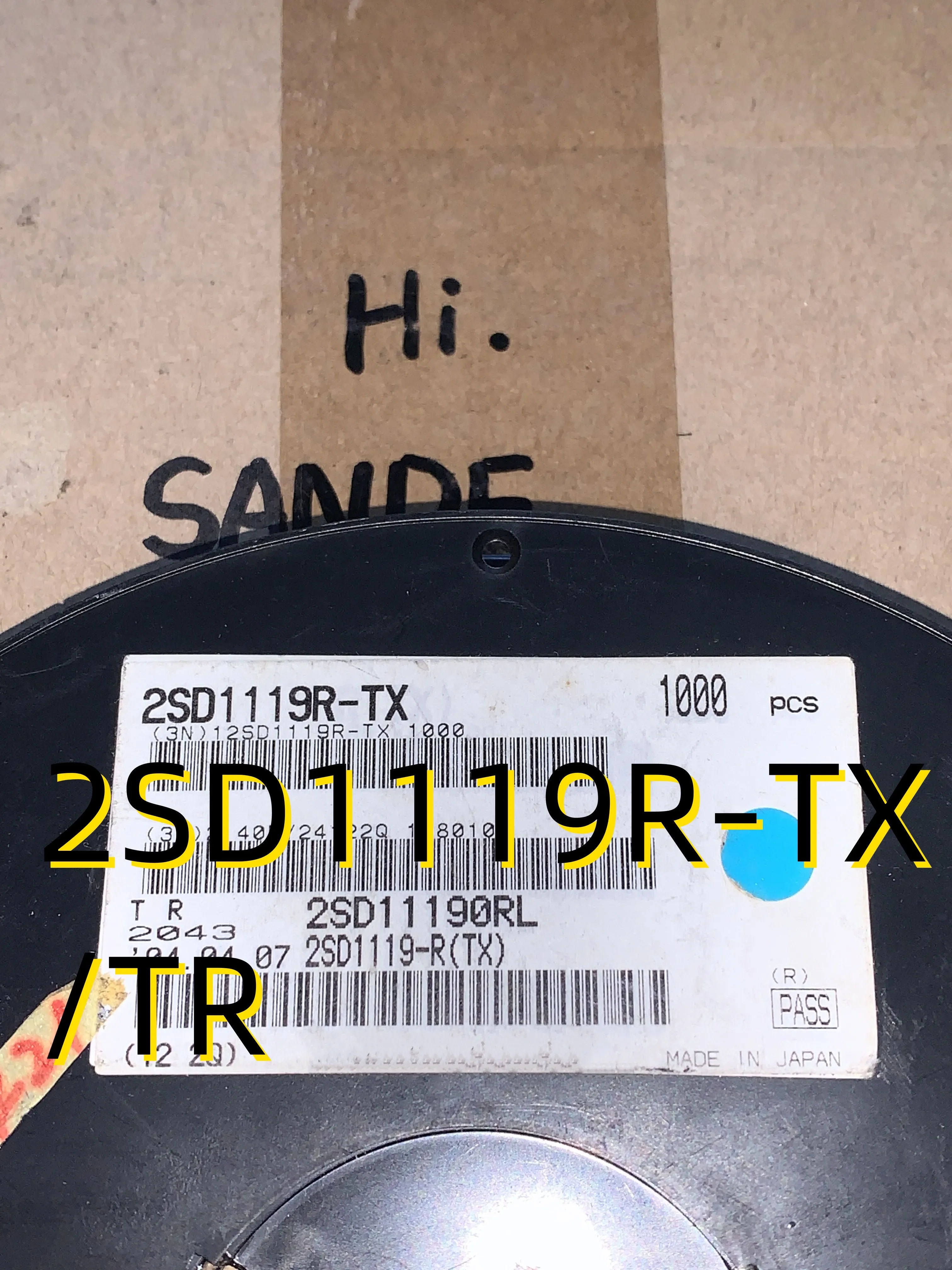 

10шт 2SD1119R-TX/TR