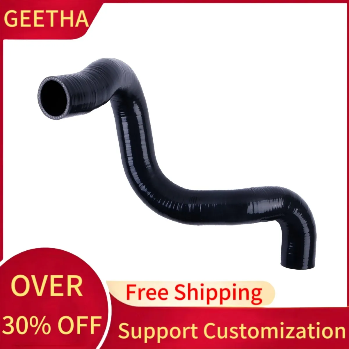 For 1988-1994 Ford F150 F250 F350 Bronco Trucks 5.0L 5.8L V8 Silicone Radiator Coolant Hose Kit