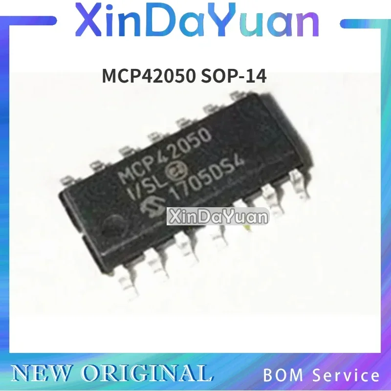 5 Buah MCP42050 MCP42050-I/SL SOP-14 Chip IC Potensiometer Digital