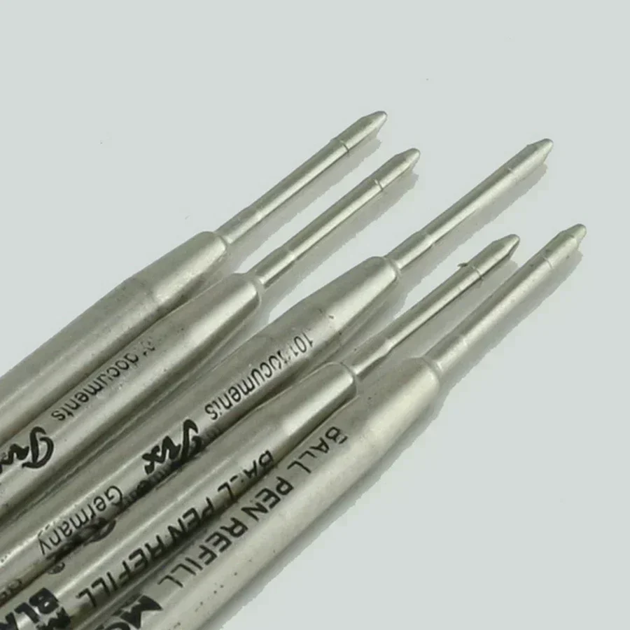 10 قطعة طبعة محدودة MB عبوة عالمية أسود/أزرق لحبر جاف مدرسة مكتب الكتابة ملحقات الحبر السلس AB8 لا صندوق