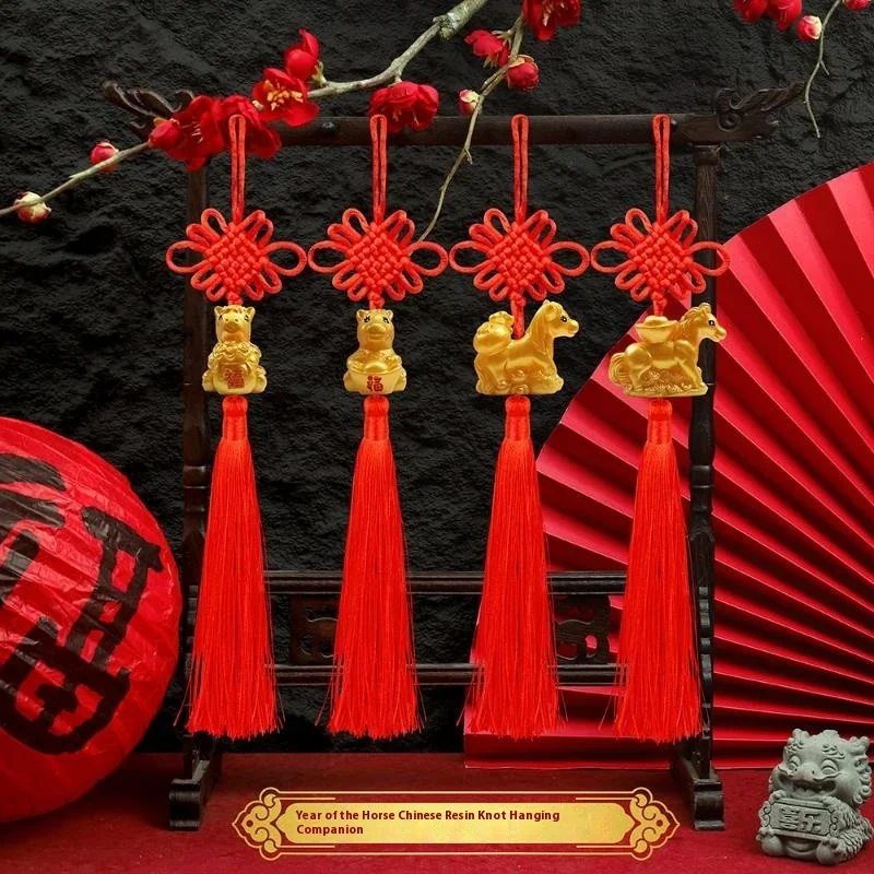 2026-год-лошади-настенное-украшение-красное-золото-китайский-Новый-год-счастливое-украшение--Идеальный-подарок-на-новоселье