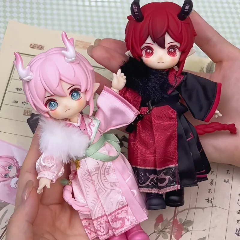 

Аутентичные Nagi 1/12 Bjd слепая коробка Yunxu Ji серии шестого поколения аниме фигурки подвижный шарнир Bjd куклы рождественские подарки