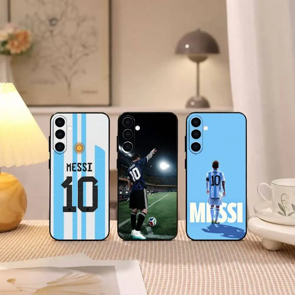 Football Star Lionel Messi gift  Phone Case For Samsung Galaxy A73,A72,A71,A70,A53,A52,A51,Others Soft Black Cover