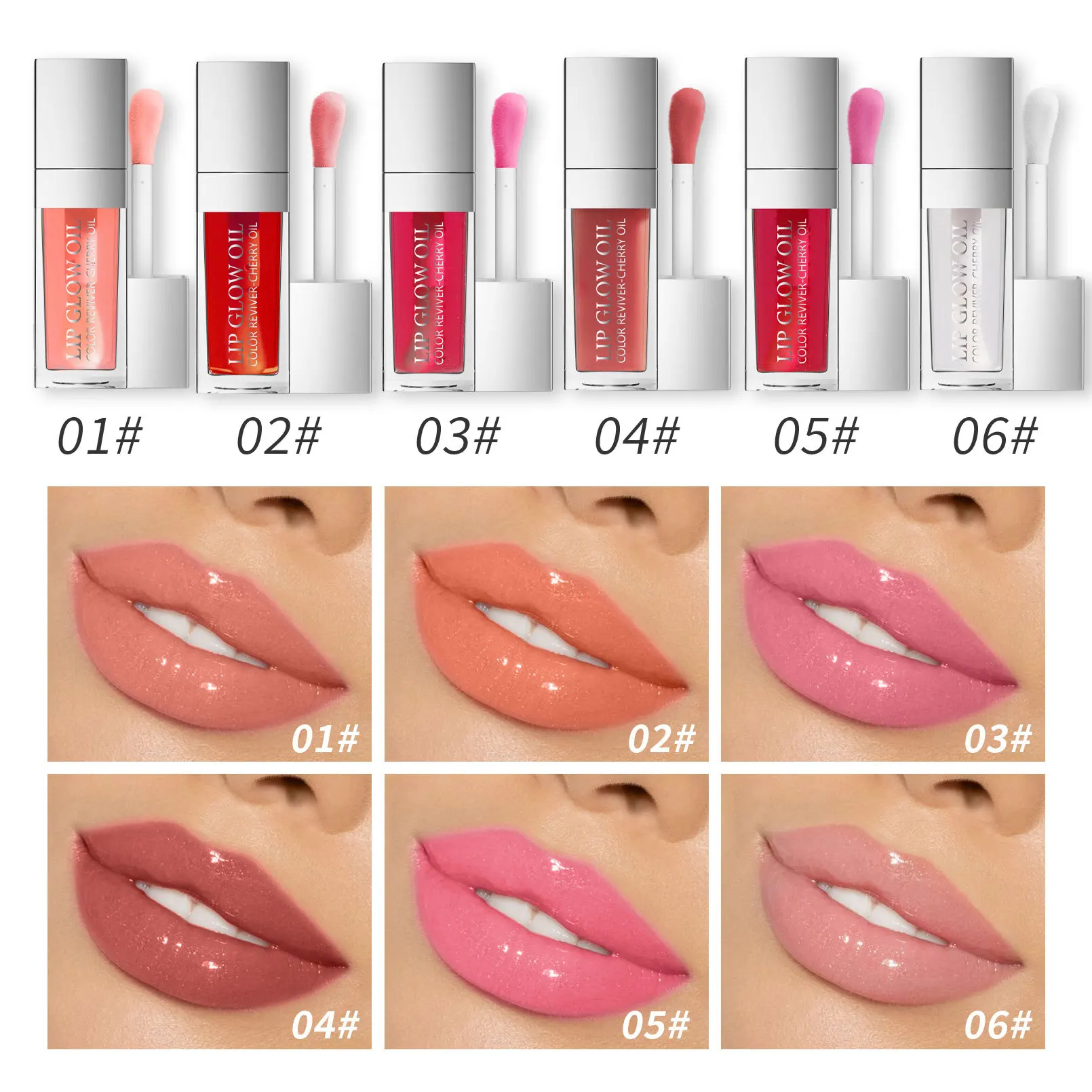 HelloKiss Shimmer Liquid Lipstick Glitter Lip Gloss Long-lasting Moisturizing Lip Plumper Lip Tint Makeup Cosmetics for Women