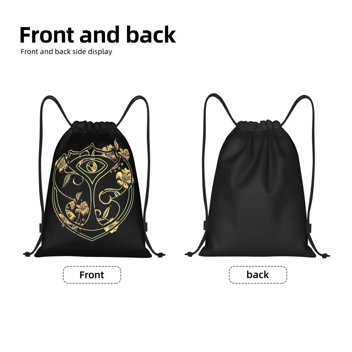 استمتع بـ كل شيء حقيبة ظهر برباط من Tomorrowlands، حقائب رياضية للصالة الرياضية، حقائب بسلسلة للتمرين #6