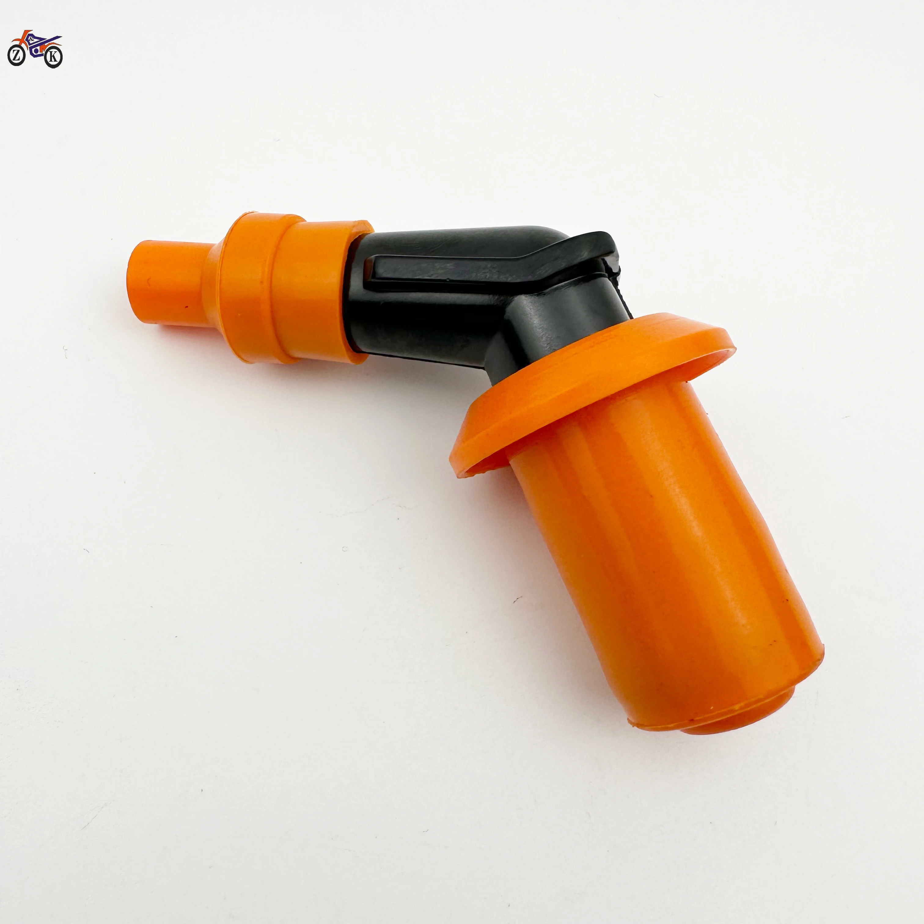 1Pcs black orange motorcycle waterproof ignition coil rubber cap for GY6 spark plug head mop-up ATV ignition accessories
