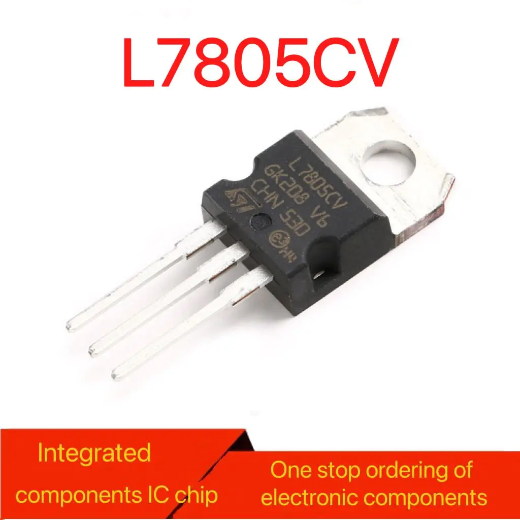 【5PCS】Imported original L7805CV three terminal regulator 7808 7809 7812 7815 7824 LM317T