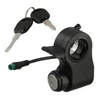 Kukirin G2 Pro Max Electric Scooter Lgnition Lock Kukirin G2 5pin Integrated Throttle Switch Lock With Key For E-scooter Accesso