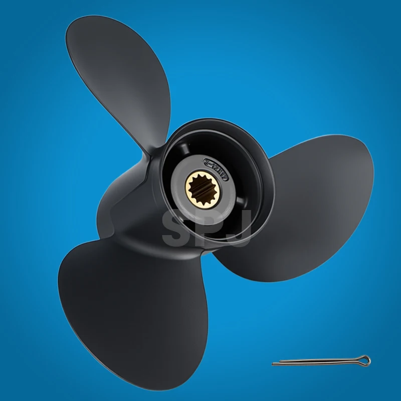 

Boat Propeller 12x17 for BRP,Johnson,Evinrude Outboard 45-55HP/55HP/65HP/70HP/75HP 13 Spline Outboard Parts