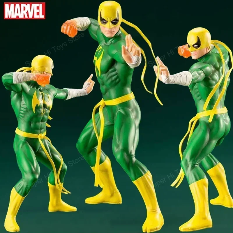 

In Stock Marvel Mk242 Artfx Iron Fist 1/10 Movie Character Anime Action Figure Model Art Collection Toy Decoration Children Gift