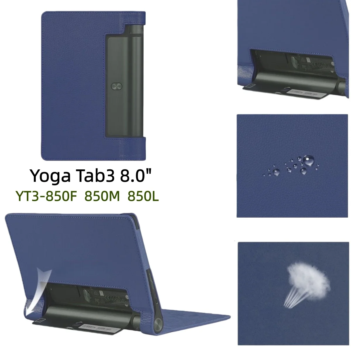 Lenovo – coque en silicone souple pour tablette YOGA 3, 2016 °, 8.0 °, 850F