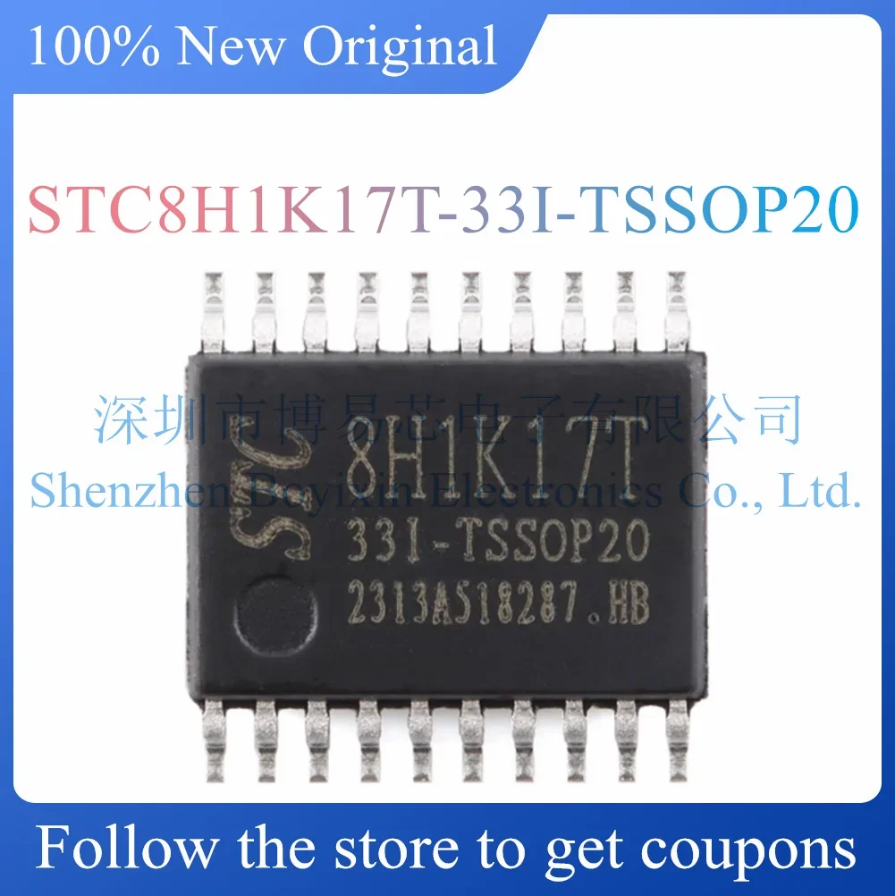 

STC8H1K17T-33I-TSSOP20 Original Product