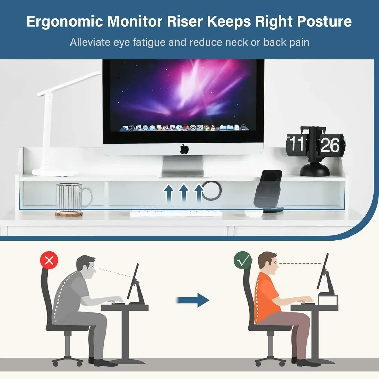 مكتب أبيض مع 4 أدراج، مكتب كمبيوتر، محطة عمل مكتب منزلي للكتابة الخشبية، مكاتب للطلاب لغرفة النوم مع أدراج، أبيض