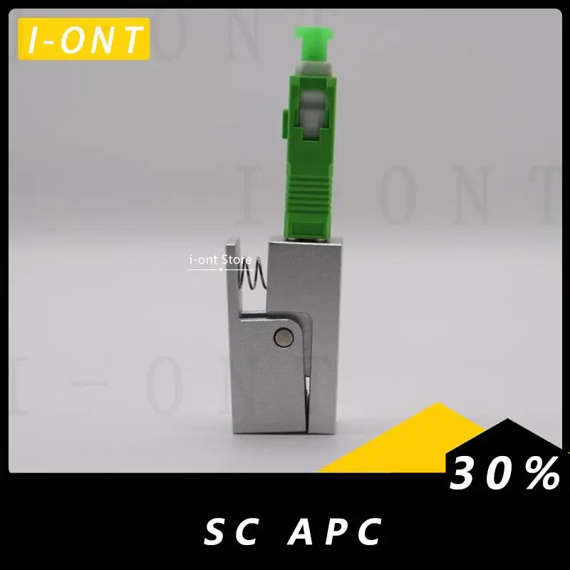 

Free Shipping New Optic Fiber Connector FC SC ST Square Bare Adapter Flange Temporary succeeded OTDR Test Coupler Special Sale