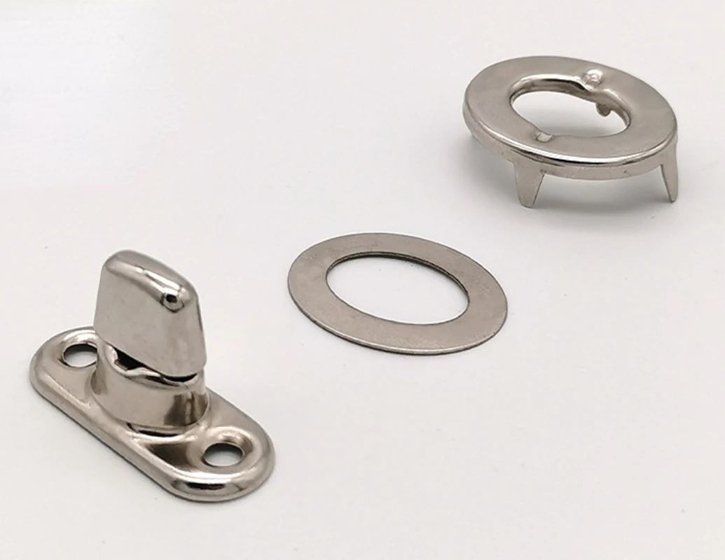 10 Sets Copper Snap Fasteners, Marine Grade Screw Snap Buttons for Boat Cover & Canvas Yacht Repair