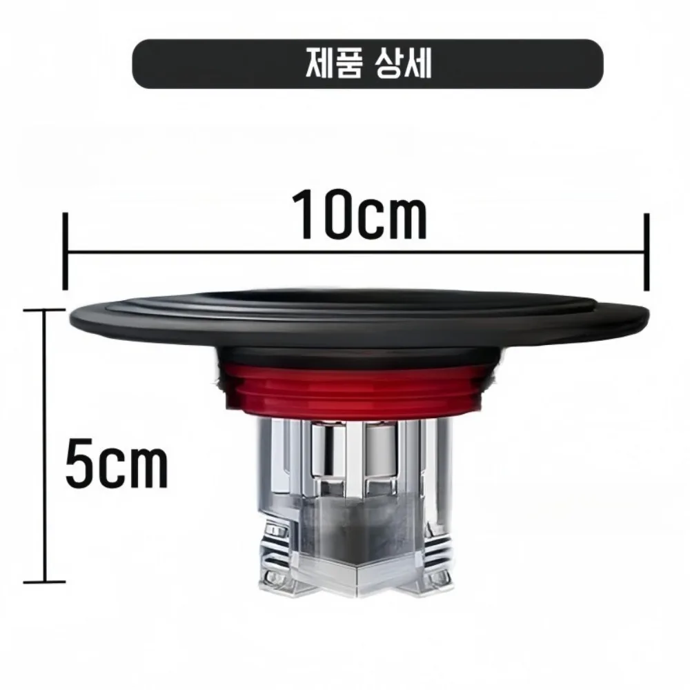 2026 ABS Anti-Odor Bathroom Floor Drain Strainer Cover Plug for Shower And Toilet Sewer Core No Smell Floor Strainer