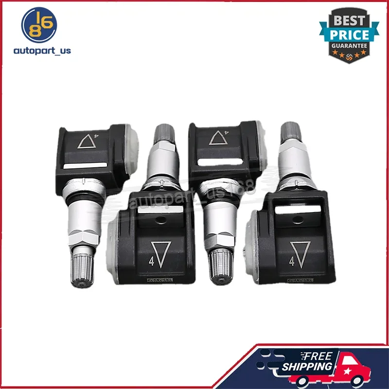 4PCS For Cadillac ATS CTS Chevrolet Camaro 433MHZ 4Pcs TPMS Tire Pressure Monitor Sensor 13598787 13540598 13589602