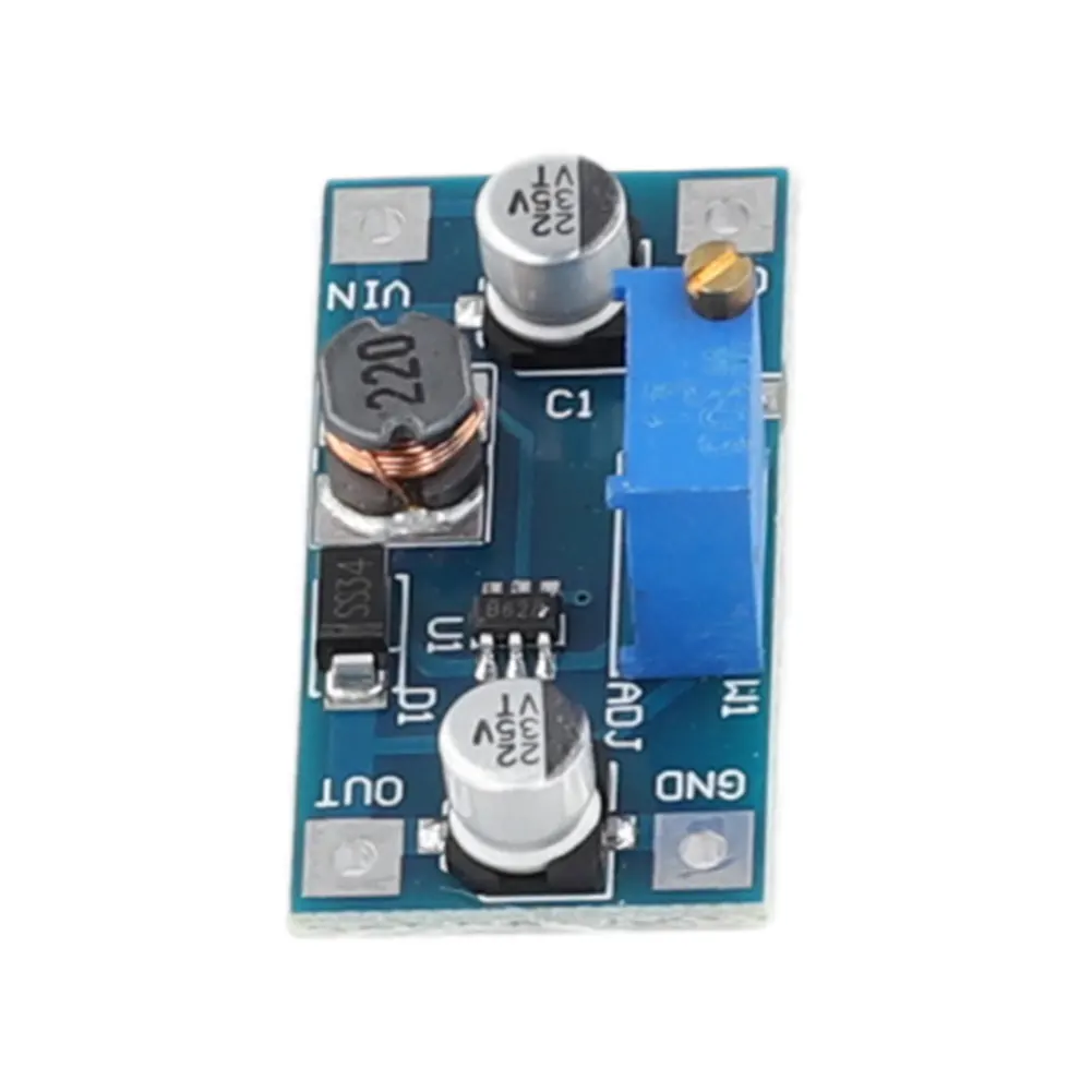 

XH-M415 Регулируемый повышающий преобразователь постоянного тока в постоянный ток 2A SX1308 Модуль усилителя питания 2-24 В до 3-28 В