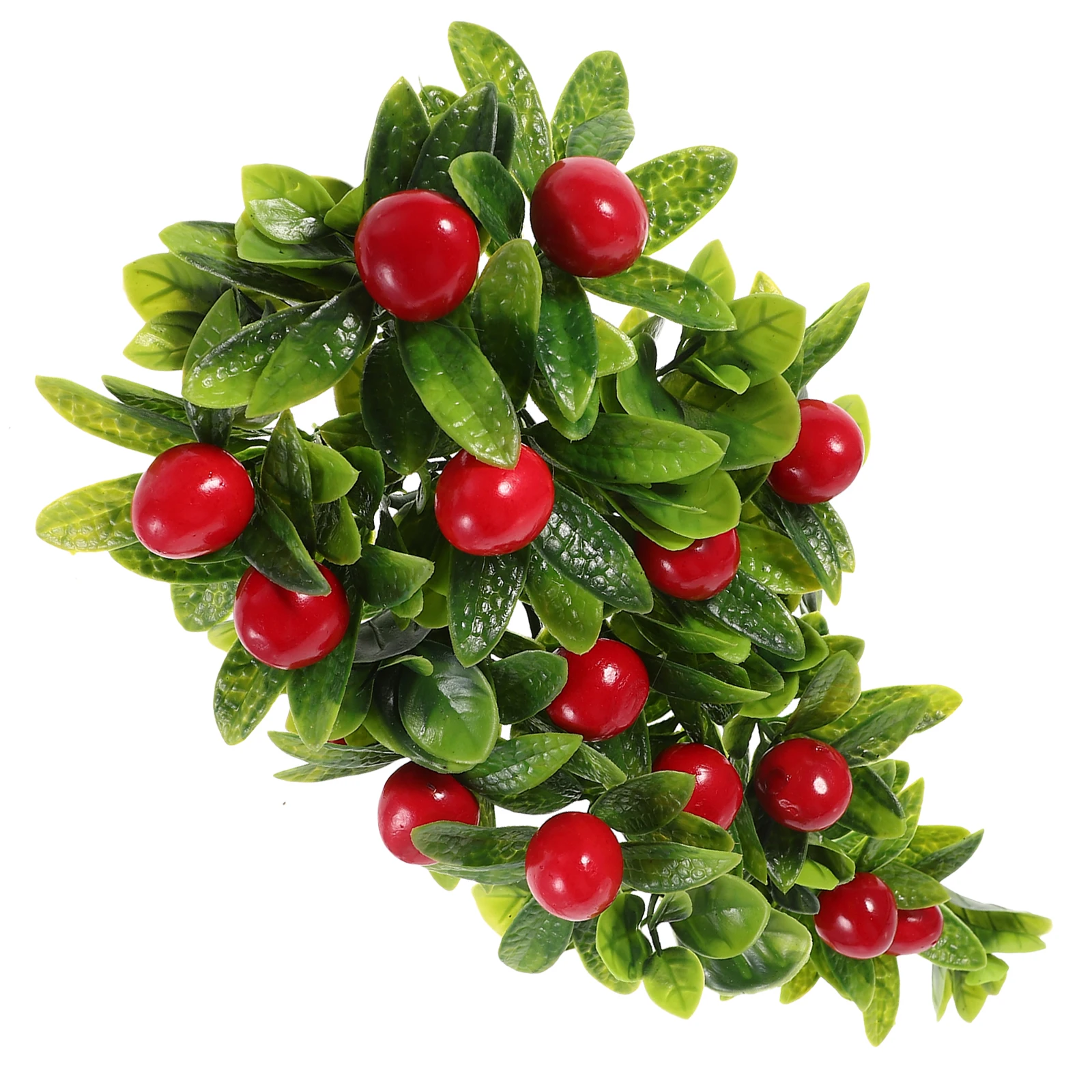 

Simulated Fruit Hanging Ornaments Plastic Decor Artificial Hanging Fruit VineWall Decoration Fake Green Plants