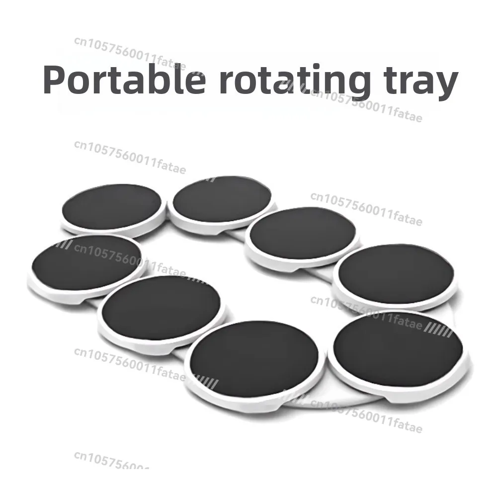 

Portable Dining Table Rotating Tray，Lightweight Foldable，for Outdoor Picnic Camping